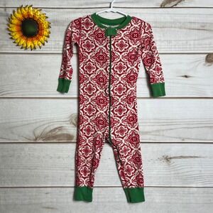 Hanna Andersson 18-24 Months Organic Cotton Snug Fit Zipper Pajamas